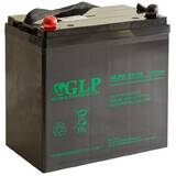 GLP GLPG 55-12 Gel Baterie UPS Lead-acid accumulator VRLA GEL Maintenance-free 12 V 55 Ah Black