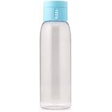 clear still water bottle 600 ml, turquoise