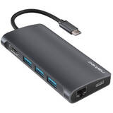 MULTI PORT FOWLER 2 (USB-C PD, HDMI 4K, USB 3.0 x3, RJ45)