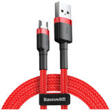 Cablu Date CAMKLF-C09 USB cable 2 m USB A Micro-USB B Red