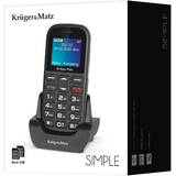 Kruger & Matz KM0920 4,5 cm (1.77") 84 g Black, Senior phone