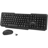 TK108 Keyboard + USB mouse Black