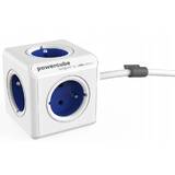 Priza/Prelungitor PowerCube Extended Type E power extension 1.5 m 5 AC outlet(s) Indoor Blue