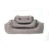 Sofa M - dog bed - grey