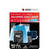 MicroSDXC UHS-I   64GB High Speed C10 U3 V30 + Adapter