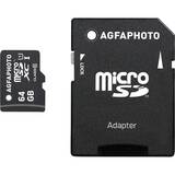 MicroSDXC UHS-I   64GB High Speed Class 10 U1 + Adapter