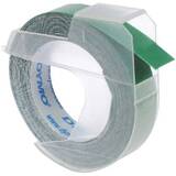 3D Label Tape 9 mm x 3 m Plastic glossy green