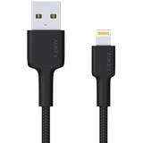 Cablu Date CB-AL05 Black Cable Quick Charge Lightning-USB | 2m | MFi Apple