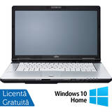 Laptop FUJITSU SIEMENS E751, Intel Core i5-2520M 2.50GHz, 4GB DDR3, 500GB SATA, DVD-RW, 15.6 Inch, Fara Webcam + Windows 10 Home