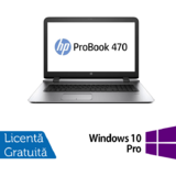 Laptop HP ProBook 470 G3, Intel Core i5-6200U 2.30GHz, 8GB DDR3, 240GB SSD, 17 Inch, Webcam, Tastatura Numerica + Windows 10 Pro