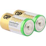 Baterii/Acumulatori  1x2 GP Super Alkaline 1,5V C Baby LR14 03014AC2