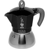 Cafetiera MOKA 4TZ Induction nera, 150 ml, 4 cupe