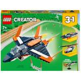 Creator 3 in 1 - Avion supersonic 31126, 215 piese