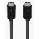 Cablu Date Thunderbolt 3-Cable USB-C 40Gb/s 100W 0,8m F2CD084bt0.8MBK