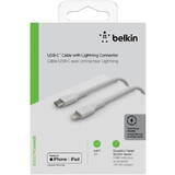 Cablu Date Lightning/USB-C Cable 2m braided, mfi cert., white