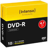 Mediu de Stocare 1x10 DVD-R 4,7GB 16x Speed, Slimcase