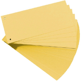 Separatoare, color, 105 x 240 mm, galben