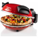 Ariete 0909 aparat de pizza/cuptor 1 pizza(i) 1200 W Negru, Roșu
