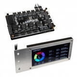Controller pentru ventilator PCI RGB LED SM436 Sync Edition - Argintiu
