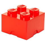 Cutie depozitare LEGO 2x2 rosu