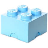 Cutie depozitare LEGO 4 albastru deschis