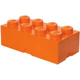 Cutie depozitare LEGO 2x4 portocaliu