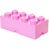 Cutie depozitare LEGO 2x4 roz deschis