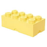 Cutie depozitare LEGO 8 galben deschis