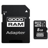 GOODRAM memory card Micro SDHC 8GB Class 10 UHS-I + Adapter