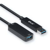 CLUB 3D CAC-1411 Cablu prelungitor USB 3.2 Gen2 tip A 10 Gbps M/F 5m
