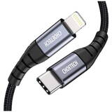USB-C - CABLU LIGHTNING 1,2M 1,2M NEGRU IP0039
