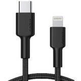 CB-CL02 Cablu USB Încărcare rapidă USB C-Lightning | 1,2 m | Negru