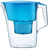 Cana  filtranta Aquaphor Time 2,5 l + cartus Aquaphor B25 Maxfor Plus, albastru
