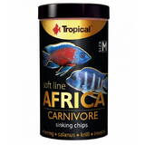 TROPICAL Africa Carnivore Marimea M - hrana pentru pesti de acvariu - 250 ml/130 g

