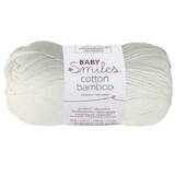 Fir de tricotat BS Cotton Bamboo 10x50g alb 1001