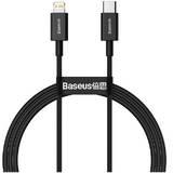 Cablu date Superior USB Typ C- Lightning fast charging ,20 W, 1 m, Negru