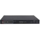 PoE PFS3220-16GT-240 Unmanaged L2 Gigabit Ethernet (10/100/1000) POE Black