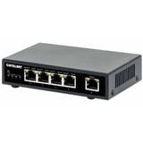 561839 IEEE 802.3at/af 5-port Gigabit PoE Black