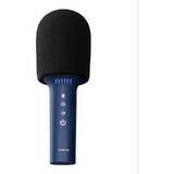 Wireless karaoke with Bluetooth 5.0 speaker 1200mAh Blue