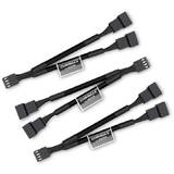 Chromax Set cablu Y-splitter pentru ventilatoare - negru