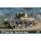 7TP Polish Tank-Twin Turret Early Production