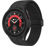 Galaxy Watch 5 Pro, 45 mm, Black, Wi-Fi, Bluetooth, GPS, NFC, Rezistent la apa