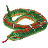 Jucarie de Plush Mascot Snake green 180 cm
