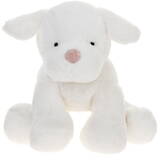 Jucarie de Plush Mascot dog Renee white 20 cm