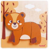 Animal Bear wooden 11025B