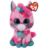 Jucarie Plush Unicorn pink and blue Gumball 15 cm 36313