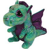 Jucarie Plush Beanie Boos Cinder - Green dragon 15 cm 36186