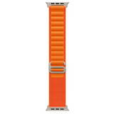 Orange Alpine Wristband for 49mm Case - Size S