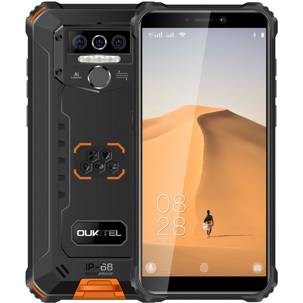 Smartphone OUKITEL WP5 4GB RAM 32GB Internal Memory DualSIM Orange