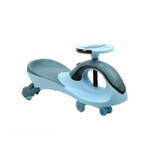 Ride-on Swing Car with music and light blue-gray
